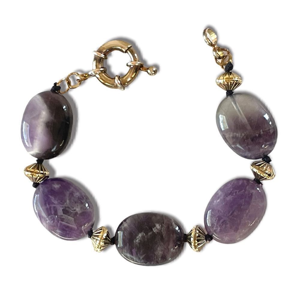 Vintage Amethyst Bracelet   